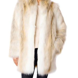 Arctic Fox Faux Fur Coat